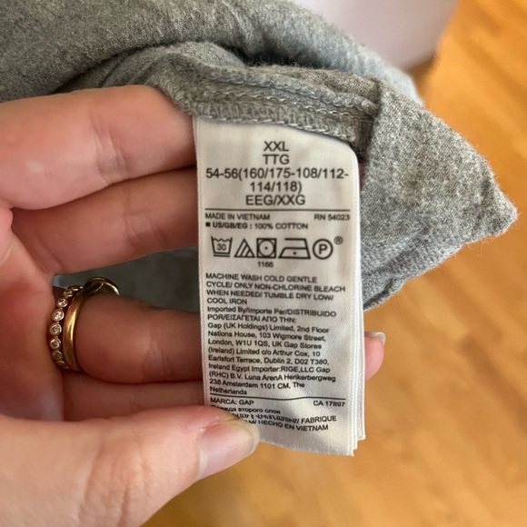 Button-up Grey Collared Dress - Picture 3 of 3